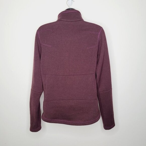 Columbia Titanium Maroon Fleece Jacket - Picture 6 of 6